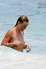 Beach topless of Kate Bosworth